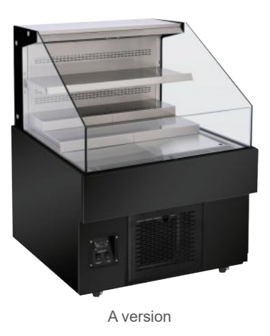 2.0 Version open display cooler
